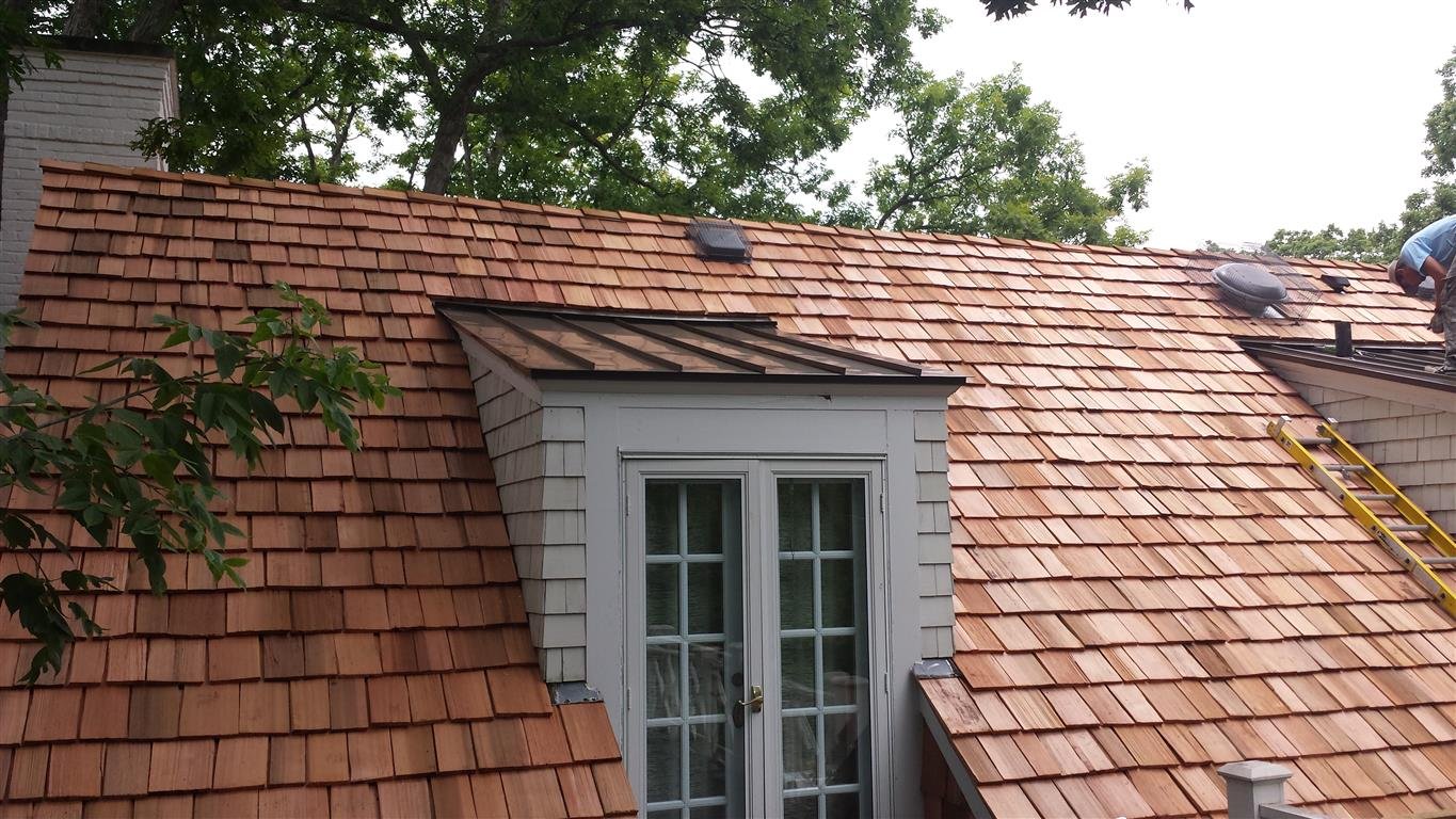 Proper cedar roof ventilation is part of maintenance