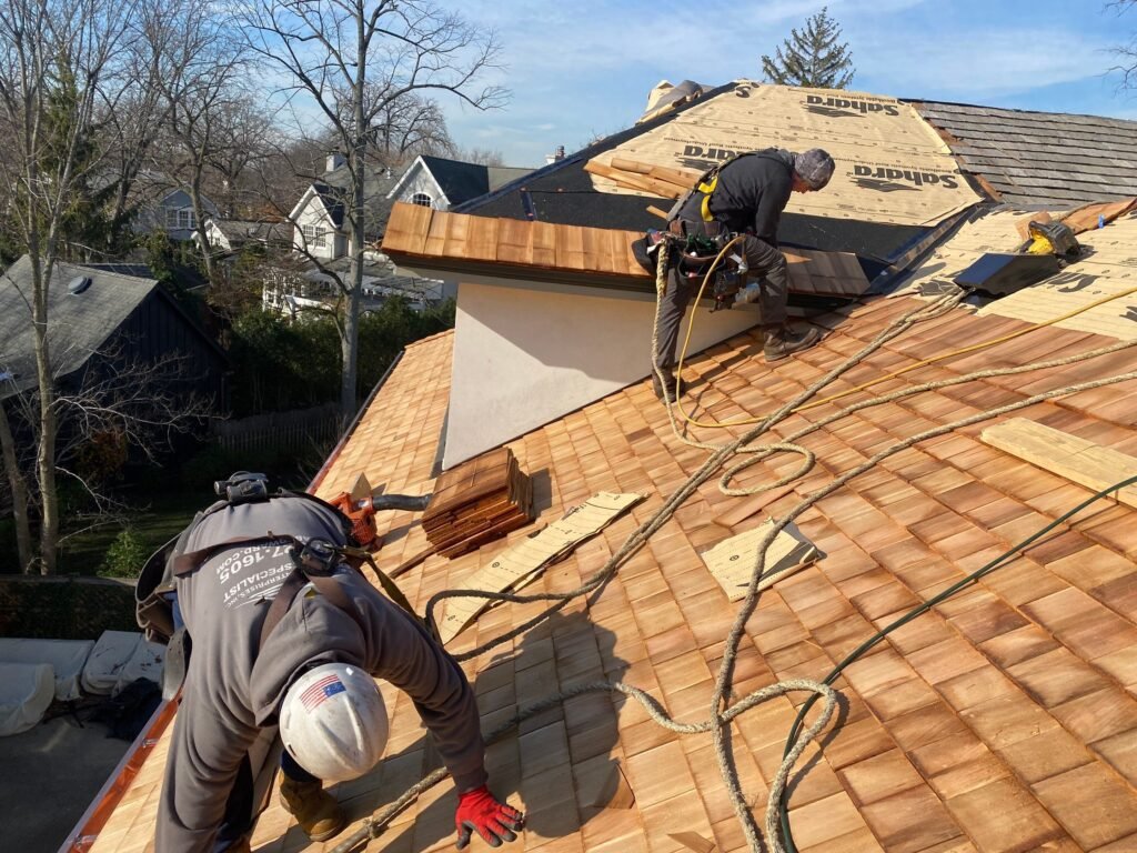 cedar roofing shakes
