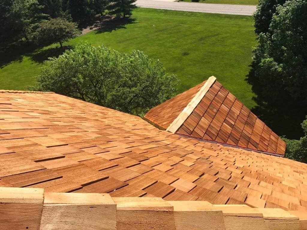 A.B. Edward is a cedar roofing contractor near Chicago IL