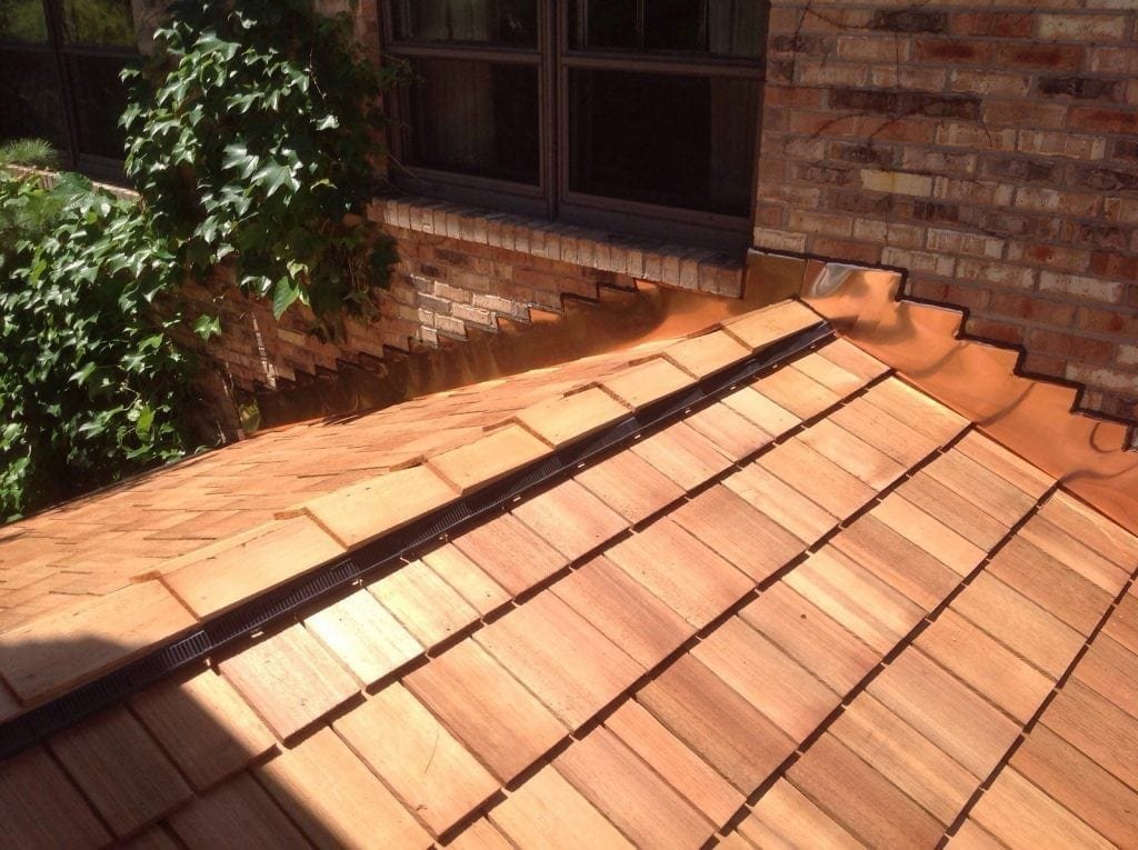 Cedar is one of our specialities, and one of the most beautiful options for a roofing material