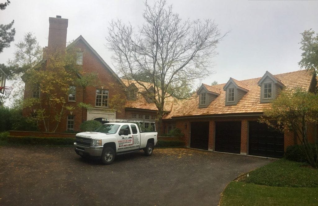 We perform all cedar roofing services in the Wheeling IL area