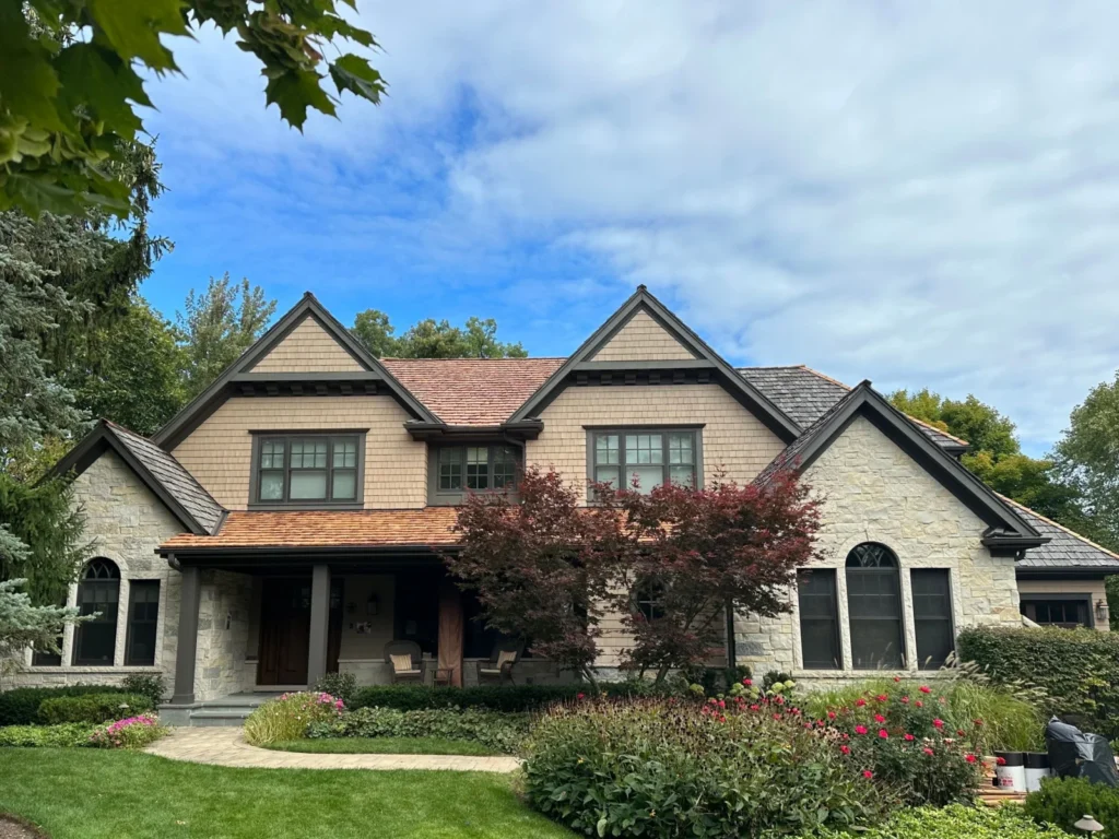 cedar roof replacement contractor deerfield il