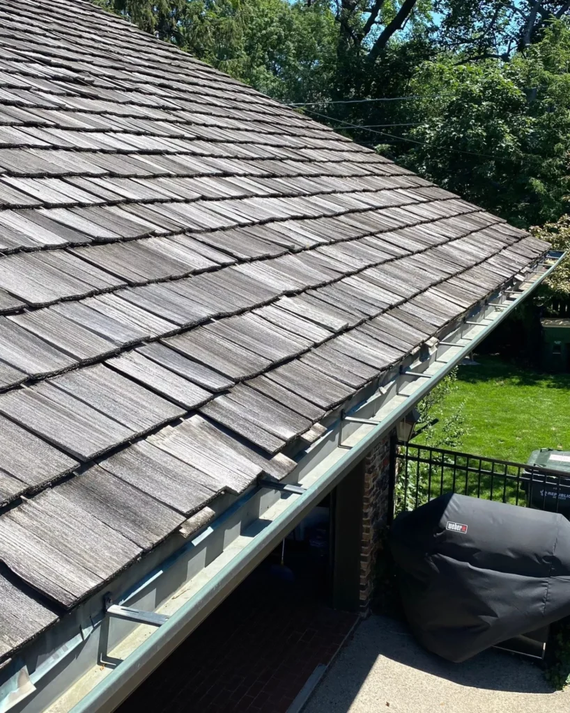 Copper drip edge flashing
