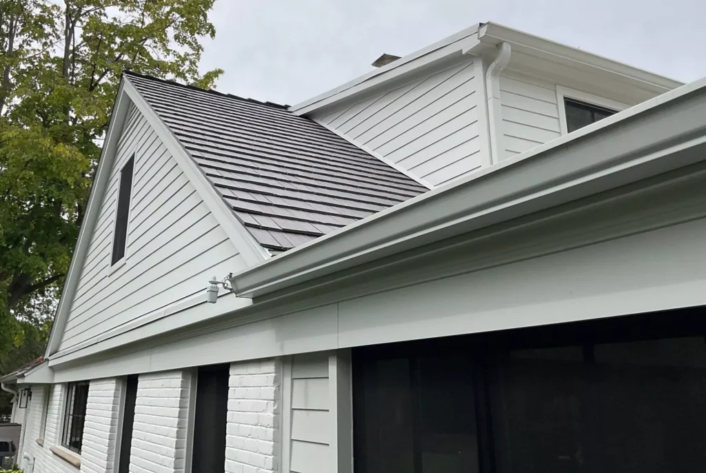 ventilation mat under synthetic shingles