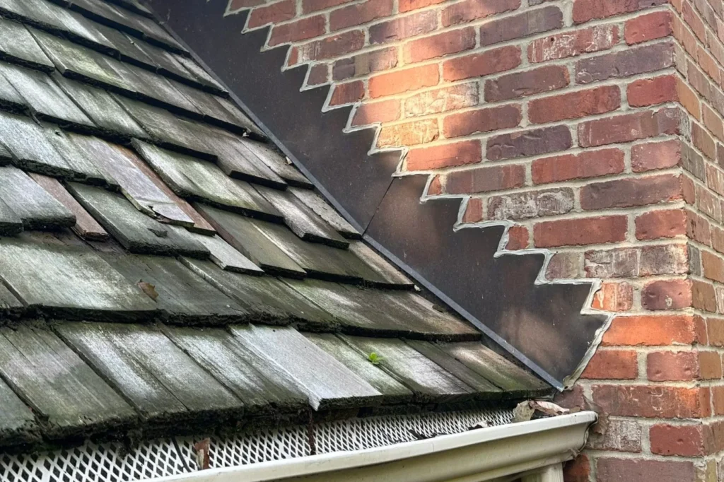 ventilation mat for a cedar roof
